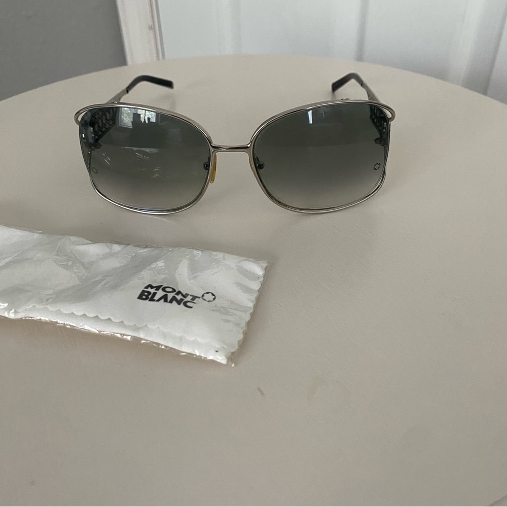 Mont Blanc Women's Gray Sunglasses